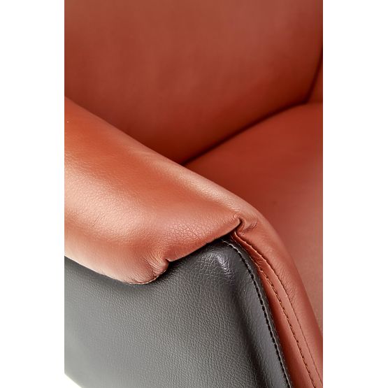 CALVANO Office Chair Dark Brown / Light Brown