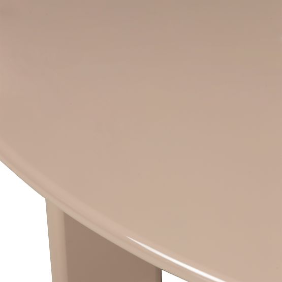Cameron Coffee Table 130 cm, Nude, Glossy