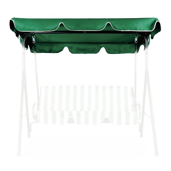 Canopy for Swing 200 x 120 cm Waterproof Cover Green ModernHome