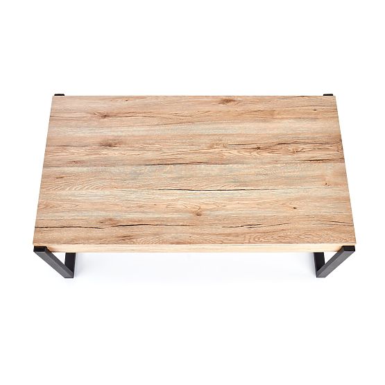 CAPRI Coffee Table Oak San Remo / Black (1p=1pc)