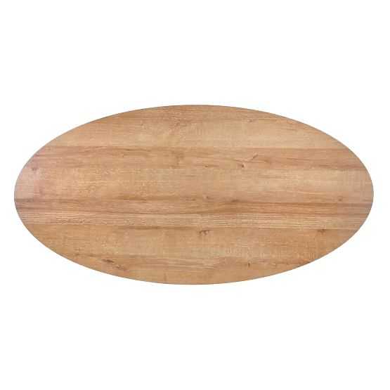 Carolina coffee table - black / golden oak