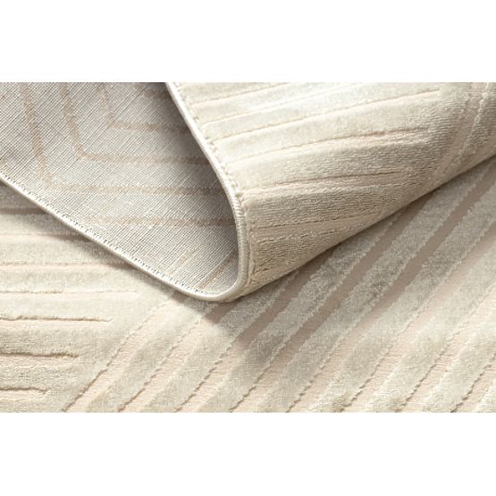 Carpet BALANCE 1503 taupe - Geometric, structural, glamour
