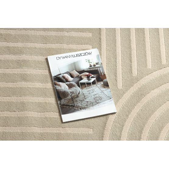 Carpet BALANCE 1918 taupe - Geometric, structural, glamour