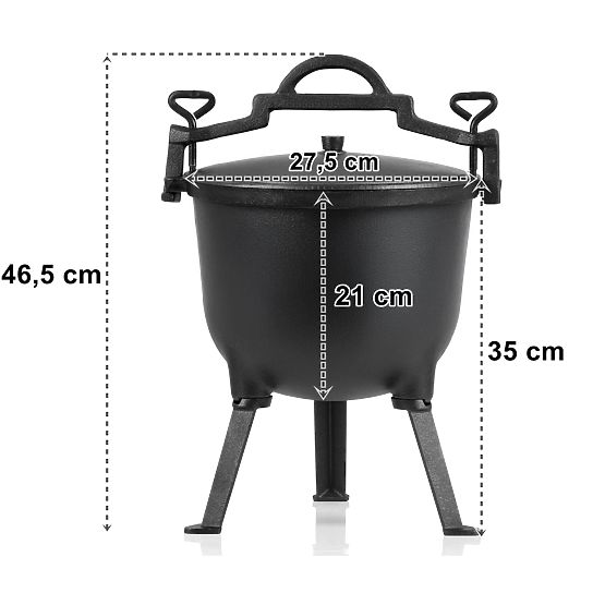 Cast Iron Pot KESEL 8 L
