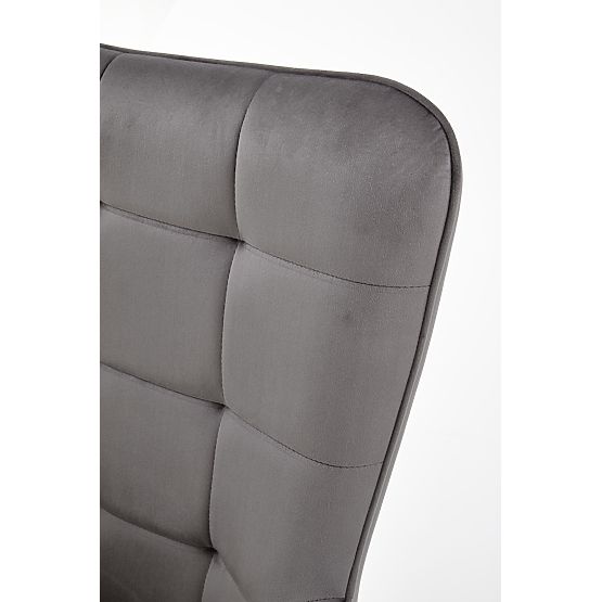 CASTEL Relaxation Chair Black / Light Gray