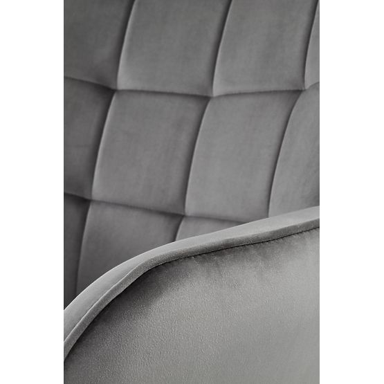 CASTEL Relaxation Chair Black / Light Gray