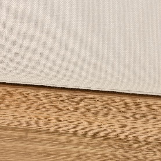 Castello Garden Furniture Set, Wicker, FSC Acacia Wood, Teak Finish, Beige