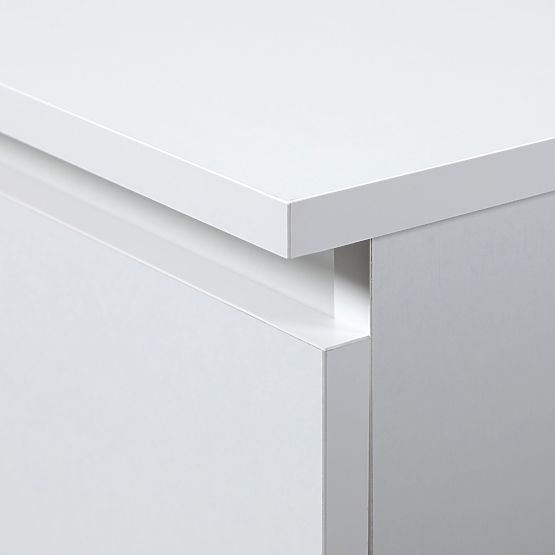 CHEST OF DRAWERS CL100 6 DRAWERS WHITE