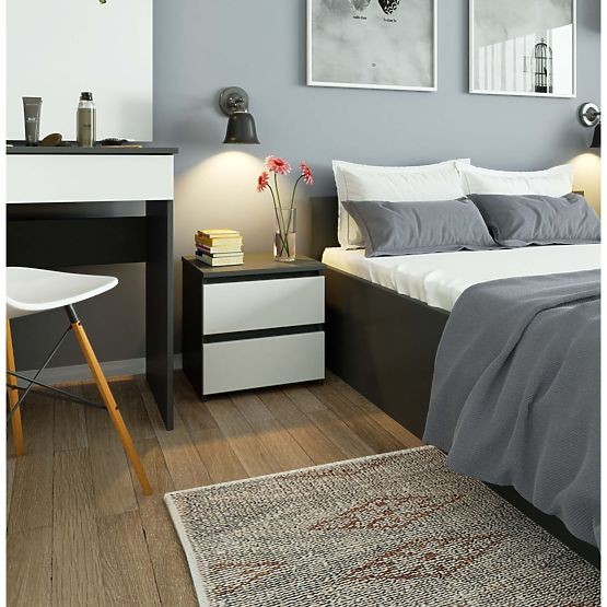 CHEST OF DRAWERS CL2 2SZ CLP GRAPHITE GRAY / WHITE