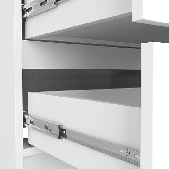 CHEST OF DRAWERS K120 4SZ CLP PK WHITE