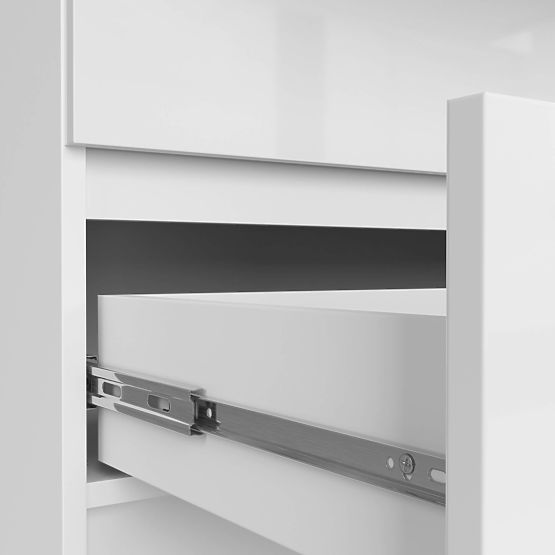 CHEST OF DRAWERS K160 10SZ CLP PK WHITE GLOSS
