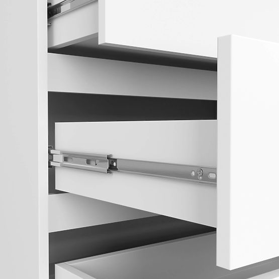 CHEST OF DRAWERS K160 8SZ CLP PK WHITE