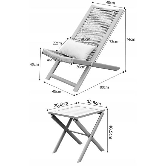 CHILL ONYKS Garden Furniture Set