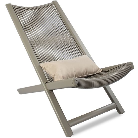 CHILL SAND Patio Furniture Set: Loungers and Table
