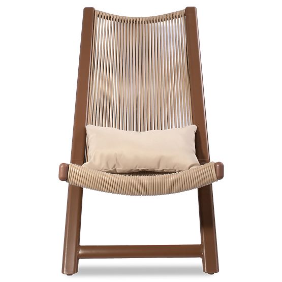 CHILL TOFFI Patio Furniture Set: Loungers and Table