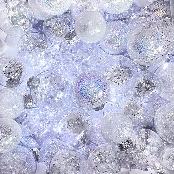 CHRISTMAS BALLS 30 PCS SYSD1688-058