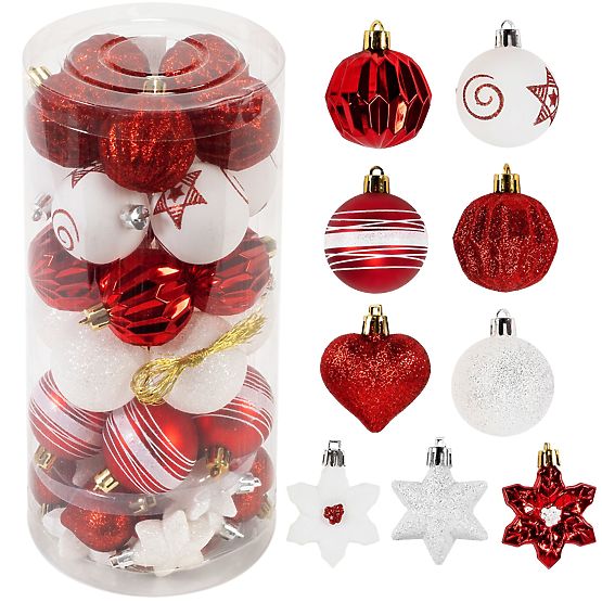 CHRISTMAS ORNAMENTS 41 PCS SYSD1688-195