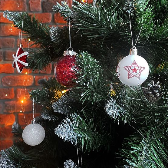 CHRISTMAS ORNAMENTS 41 PCS SYSD1688-195