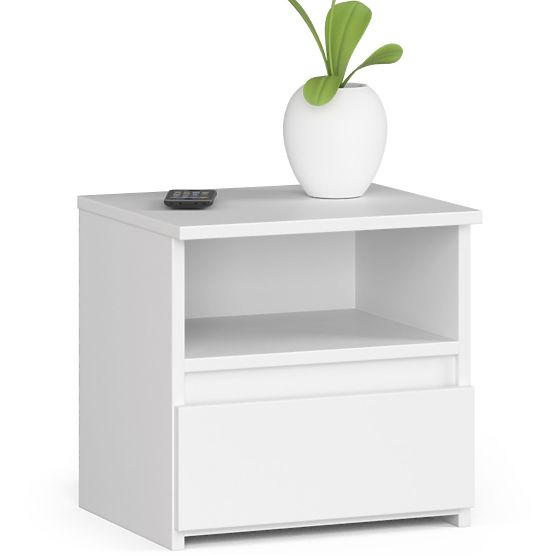 CL1 PK WHITE CHEST OF DRAWERS