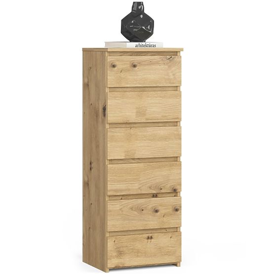 CL6 PK DUB ARTISAN CHEST OF DRAWERS
