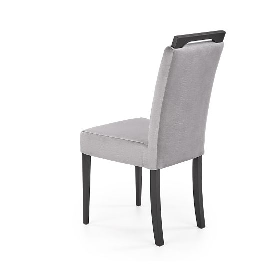 CLARION 2 Chair Black / Upholstery: MONOLITH 85 (Ash) (1p=2pcs)