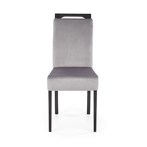CLARION 2 Chair Black / Upholstery: MONOLITH 85 (Ash) (1p=2pcs)
