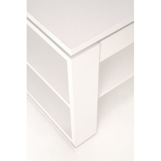 Coffee Table BETTY with Extendable Top White (2p=1pc)