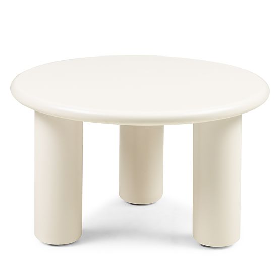 Coffee Table Blair 60 cm, Cream, Matte