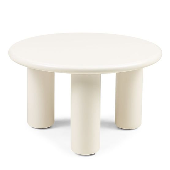 Coffee Table Blair 60 cm, Cream, Matte