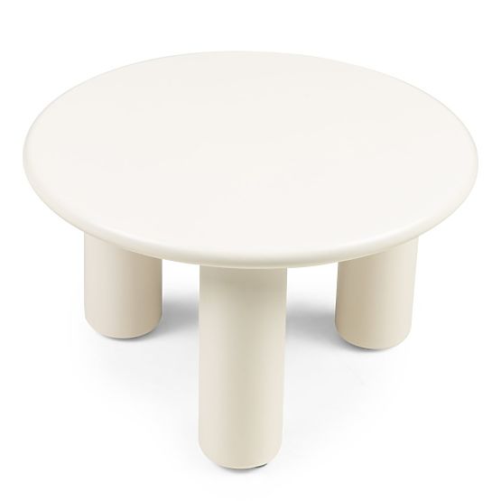 Coffee Table Blair 60 cm, Cream, Matte