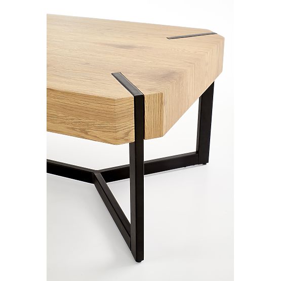 Coffee Table LAVIDA - Golden Oak/Black