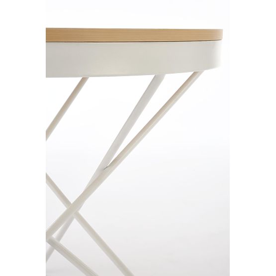Coffee Table LEILA, Natural / White