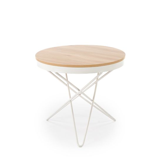 Coffee Table LEILA, Natural / White