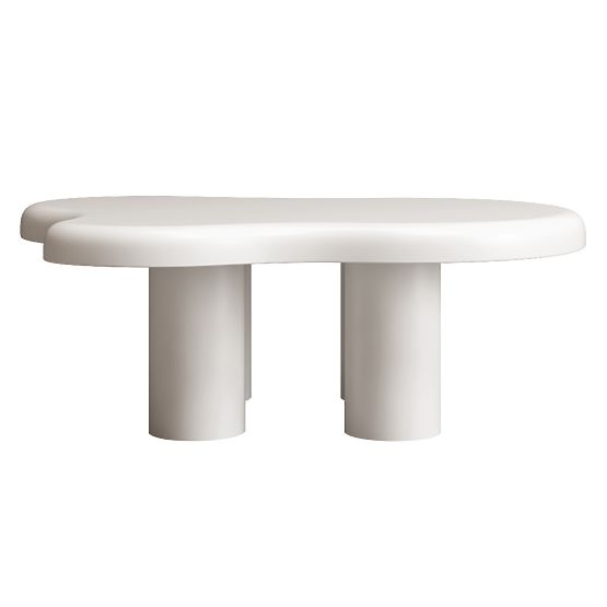 Coffee Table Vercelli 100 cm, White
