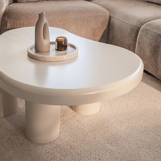 Vercelli Coffee Table 100 cm, White