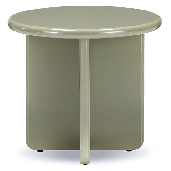 Coffee Table Vivid 50 cm, Olive, Glossy