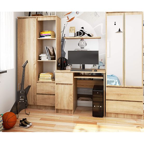 COMPUTER DESK 90 cm PIXEL LEFT PK SONOMA