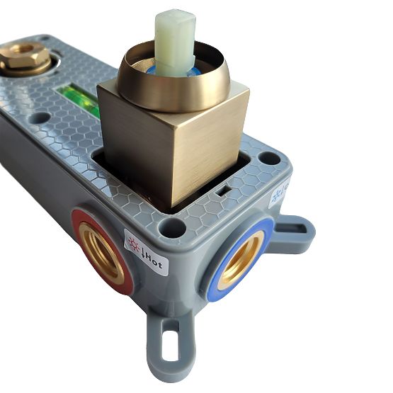 Concealed Basin Faucet REA Joe Brushed Gold