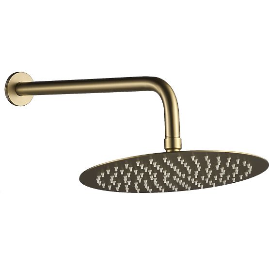 Concealed Shower Set Rea Lungo Grip Brushed Gold + BOX