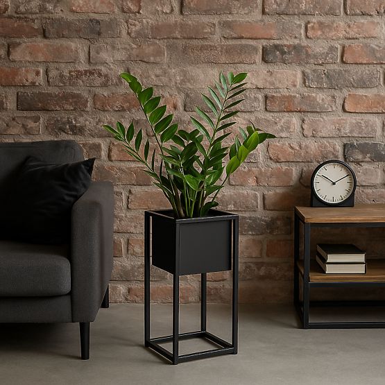 Concove Loft Plant Stand 40 cm Black
