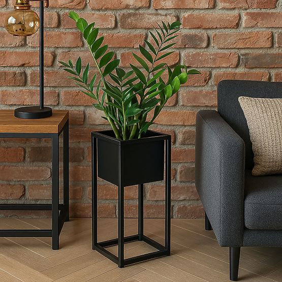 Concove Loft Plant Stand 40 cm Black