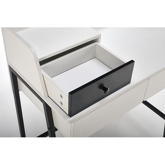 Console Table AGNES White/Black (1p=1pc)
