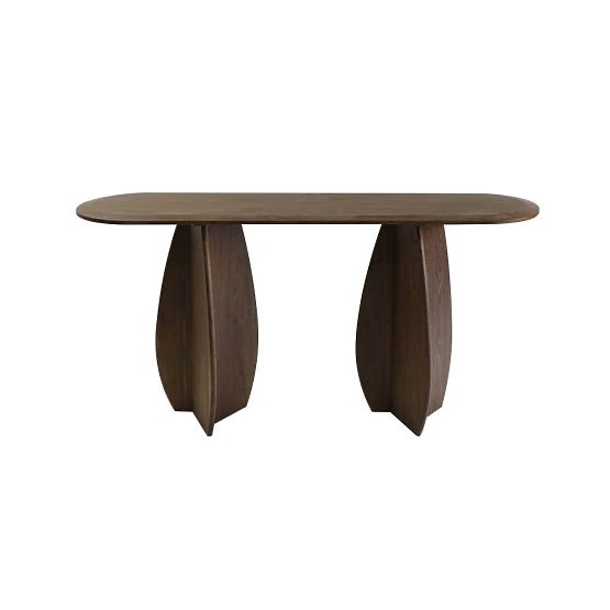 Console/Writing Desk Noku 150 cm, Dark Walnut