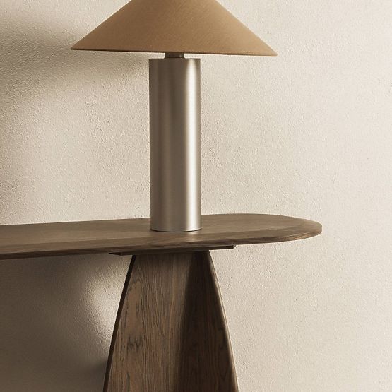 Console/Writing Desk Noku 150 cm, Dark Walnut