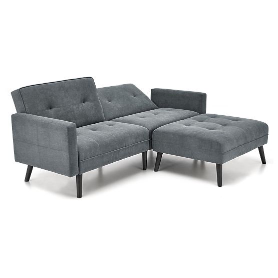 Convertible Sofa CORNELIUS with Corner Sofa Function Grey (1p=1pc)