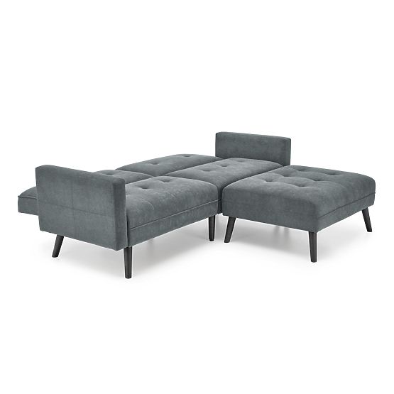 Convertible Sofa CORNELIUS with Corner Sofa Function Grey (1p=1pc)