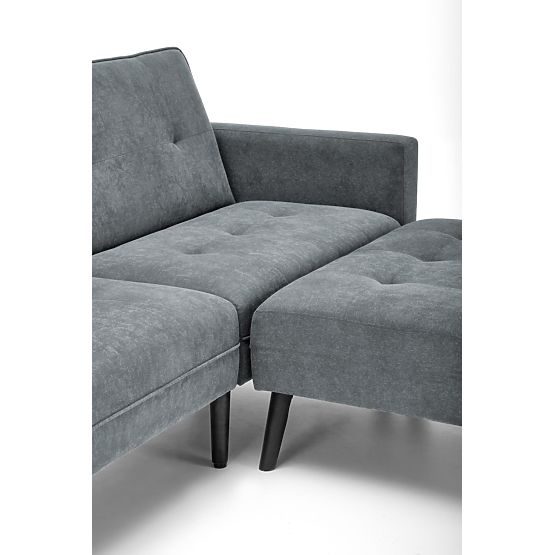 Convertible Sofa CORNELIUS with Corner Sofa Function Grey (1p=1pc)