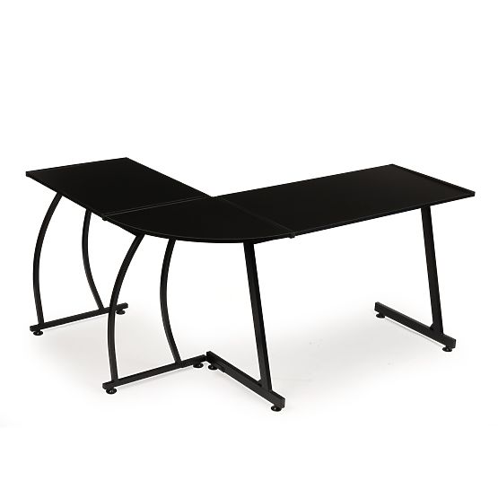 Corner Gaming Office Desk LOFT School Desk Black