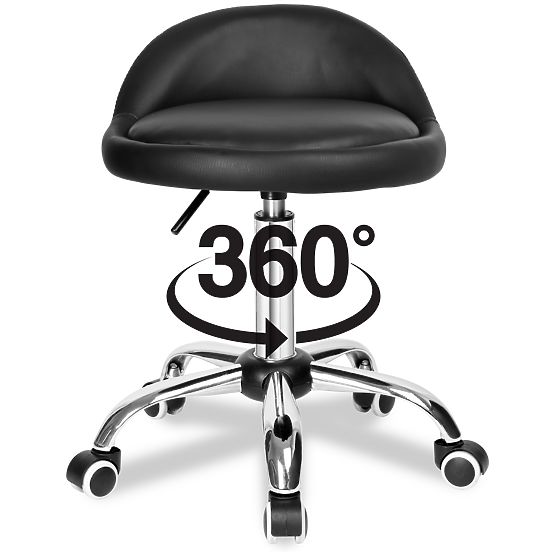 Cosmetic Hairdressing Stool LOMO Black