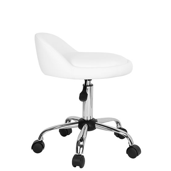 Cosmetic Hairdressing Stool LOMO White
